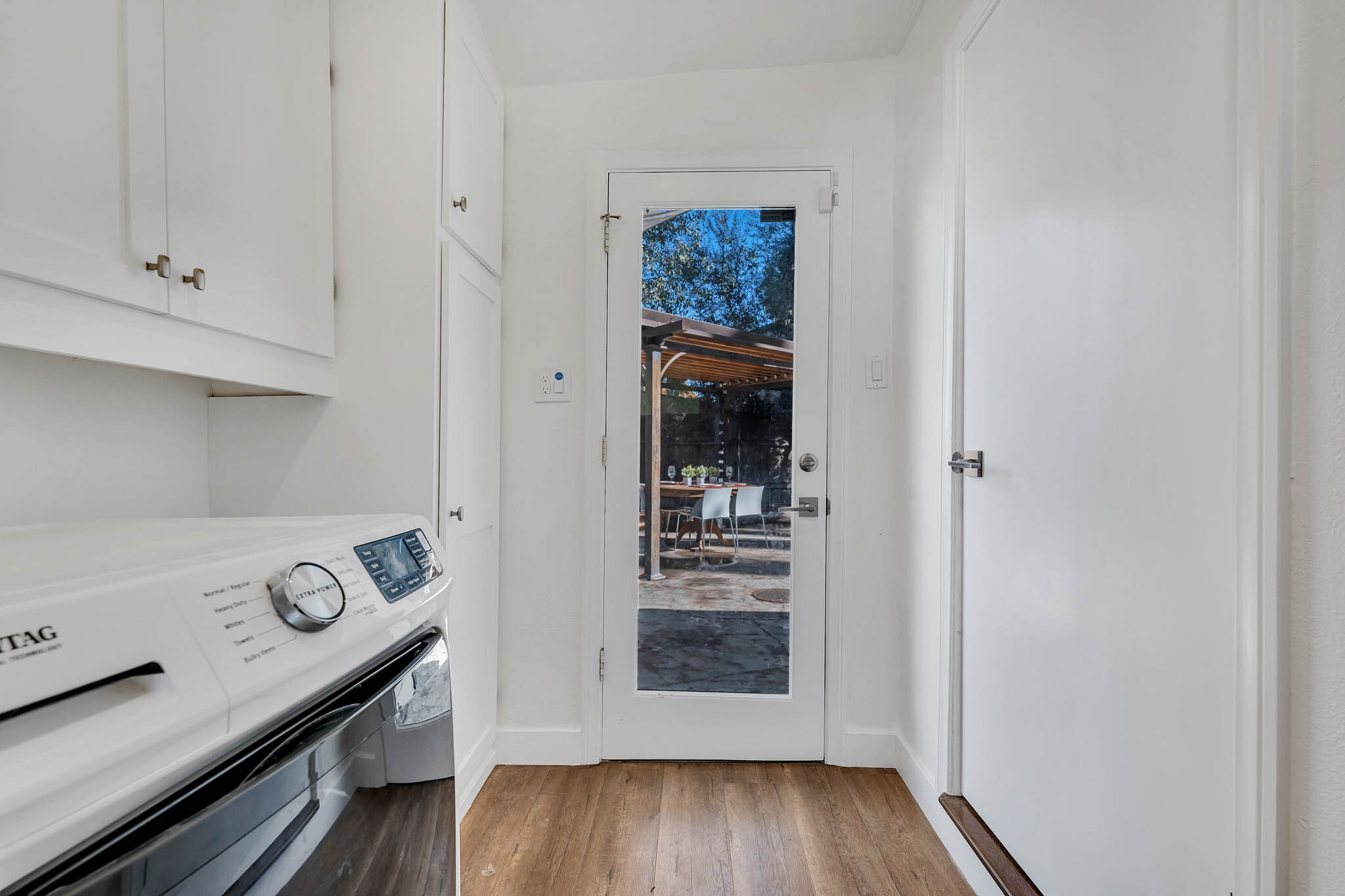 Laundry room w/entry to backyard - 5338 Campo Rd