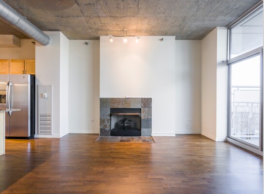 Fireplace (Unit 1704) - 700 N Larrabee St