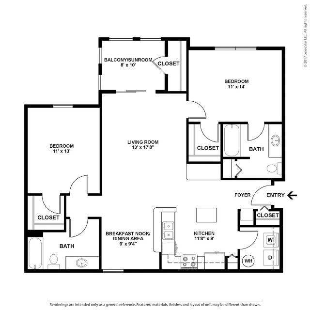 Floorplan - Tortuga Bay at Waterford Lakes