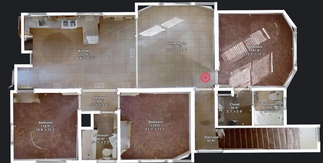 Building Photo - Massive 1,200 Sq Ft Renovated 3BR/2BA w/ Master Suite