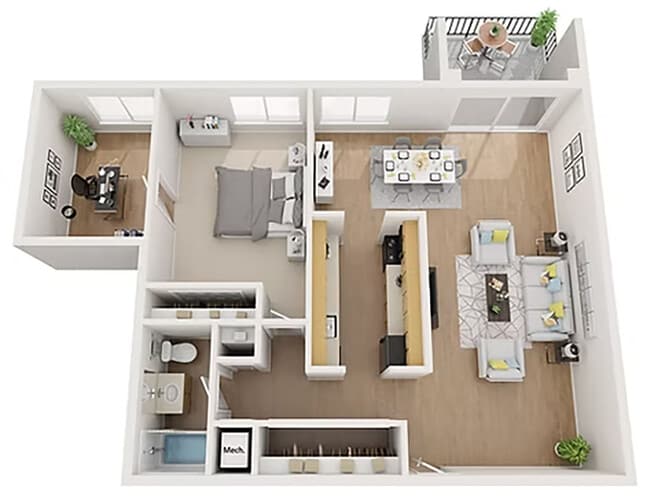 Floorplan - Walker House