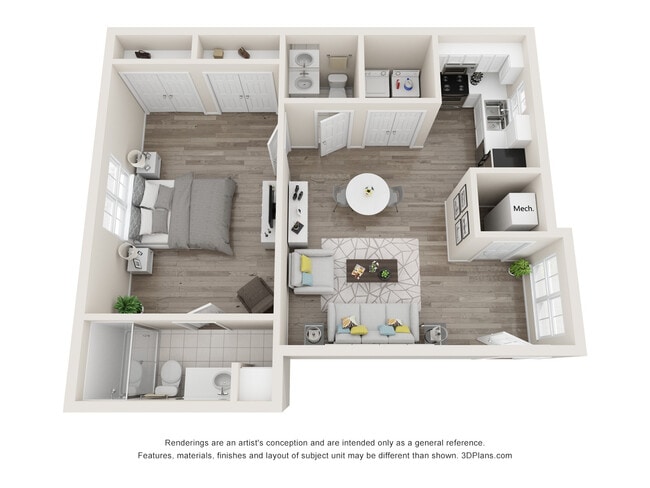 Floorplan - 1480 Post