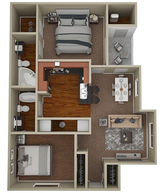 Floorplan - Island Villa