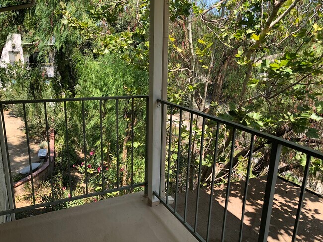 Corner of rear patio - 5304 Colodny Dr