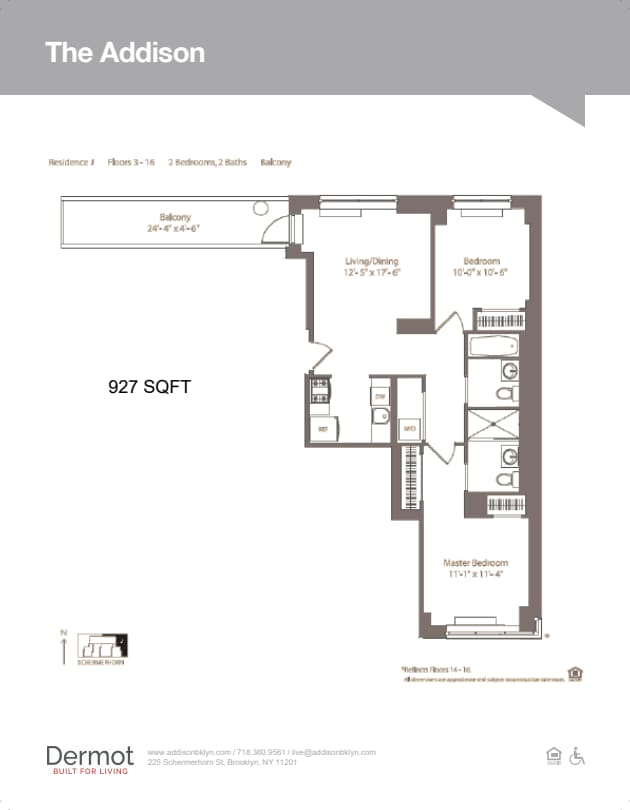 Floorplan - The Addison