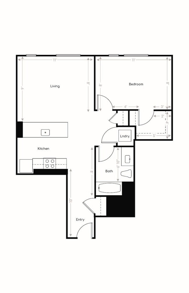 1 Bedroom I - MacArthur Commons