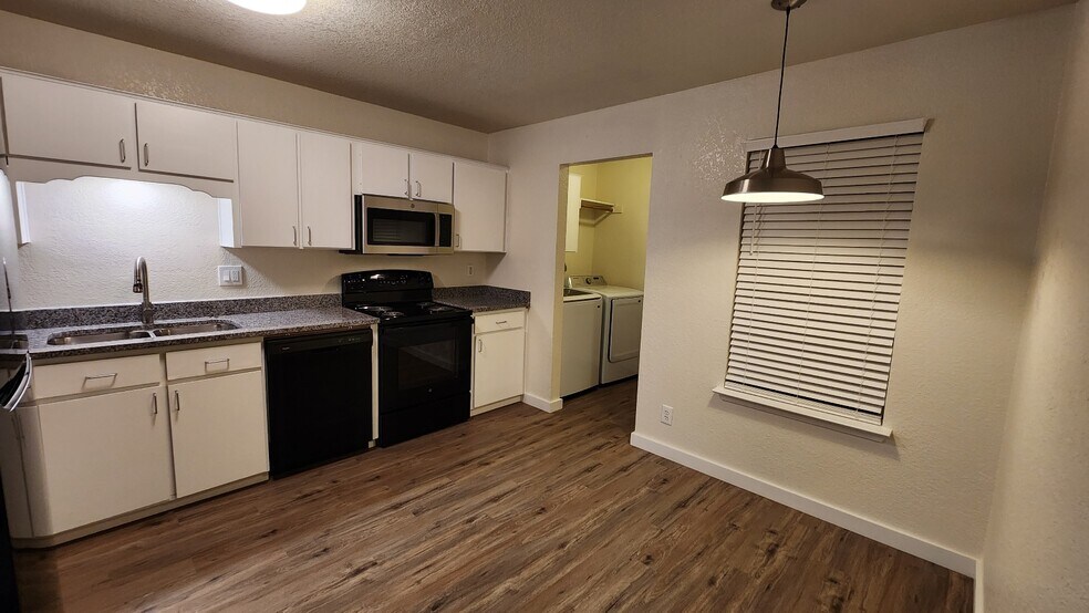 Kitchen includes eating area. - 1110 Circle M Dr