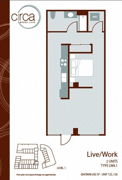 Floorplan - Circa Green Lake Apartments
