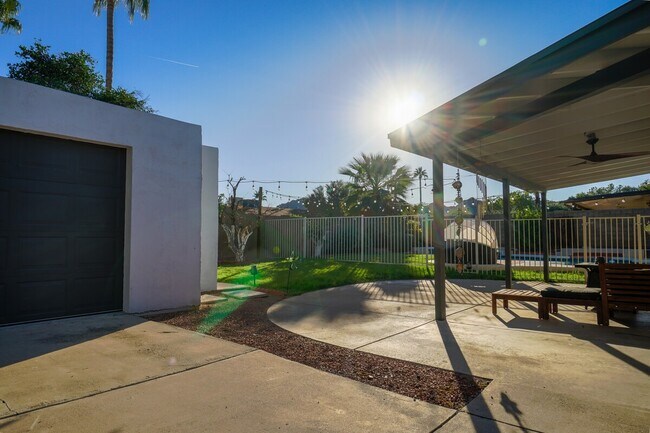 Backyard - 2619 E Sahuaro Dr