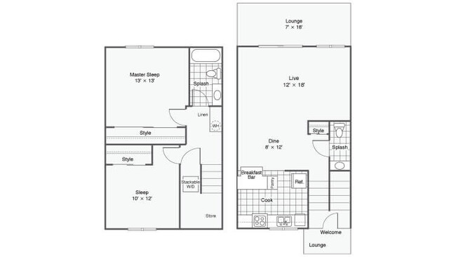 Floorplan - The Bluffs at Mountain Park