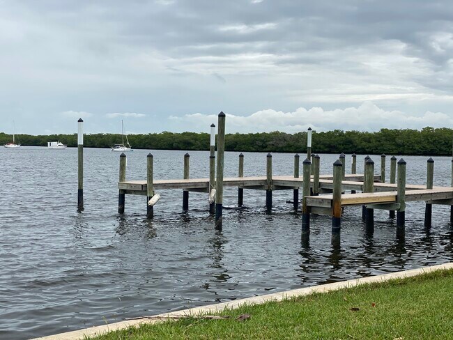 Dock on the property - 160 Stanford Dr