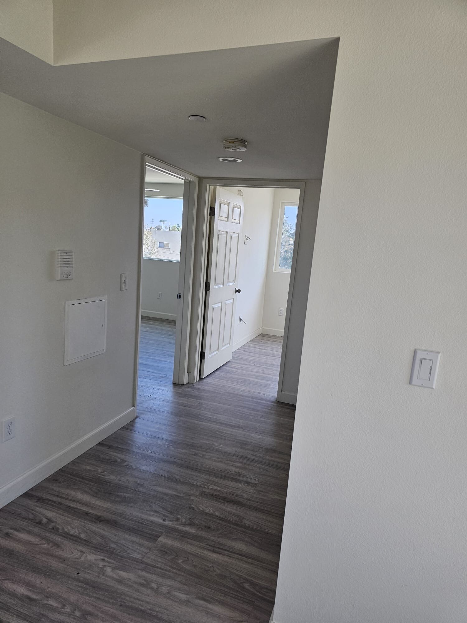 HALLWAY TO UPSTAIRS 3RD BEDRM - 16222 S Ainsworth St