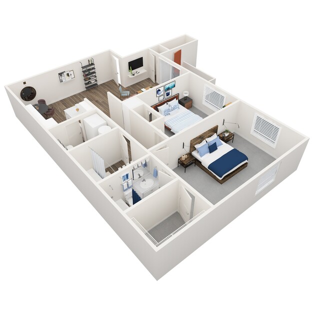 Floorplan - Creekview Apartments