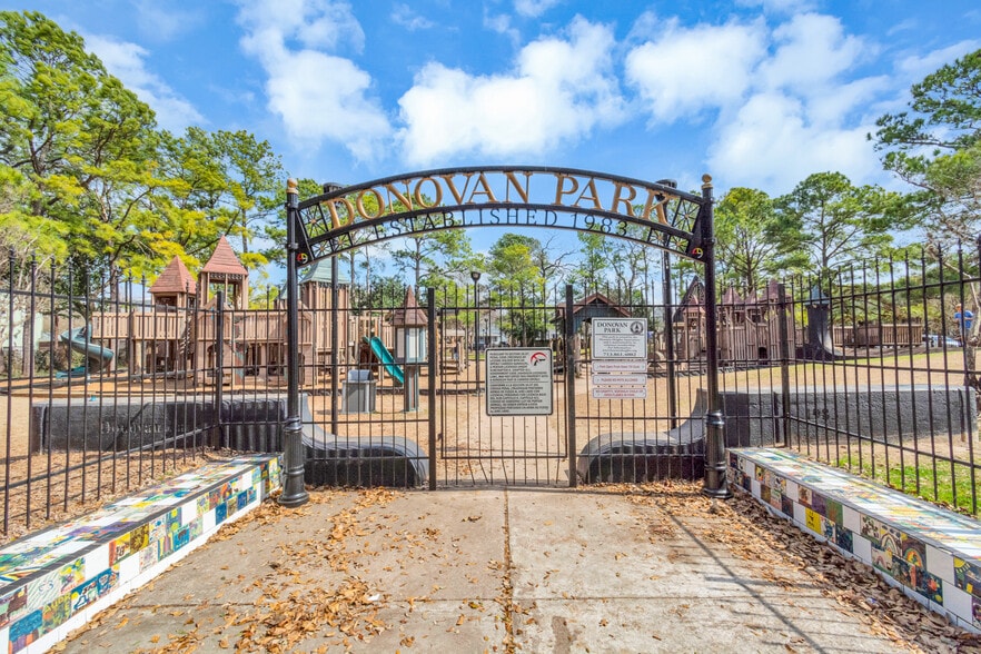 A beloved neighborhood landmark, Donovan Park captures the heart of The Heights community. - 620 Rutland St