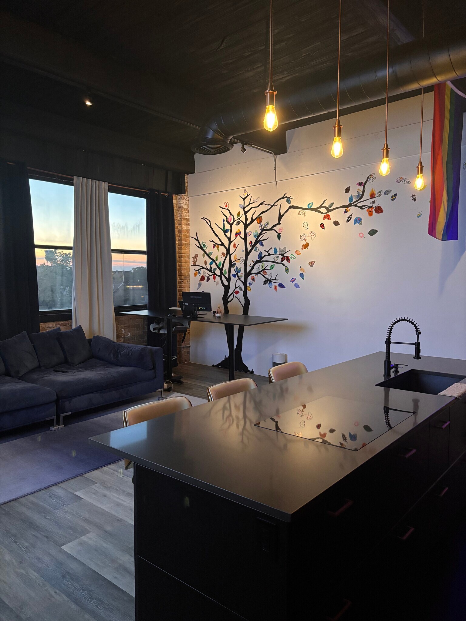 Large Open Concept Living/Kitchen - 3323 N Paulina St