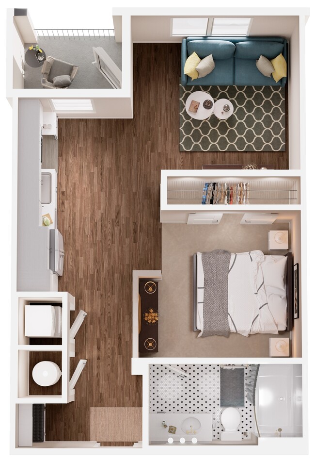 Floorplan - The Crown of Queen City