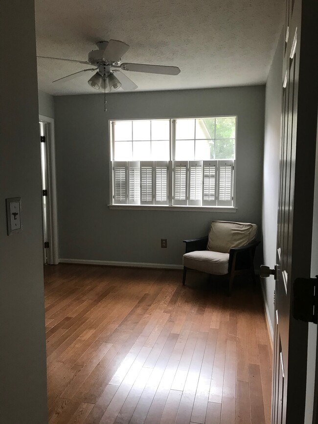 Ceiling fans and shutters in bedrooms and breakfast nook. - 107 Swanton Hill Ct