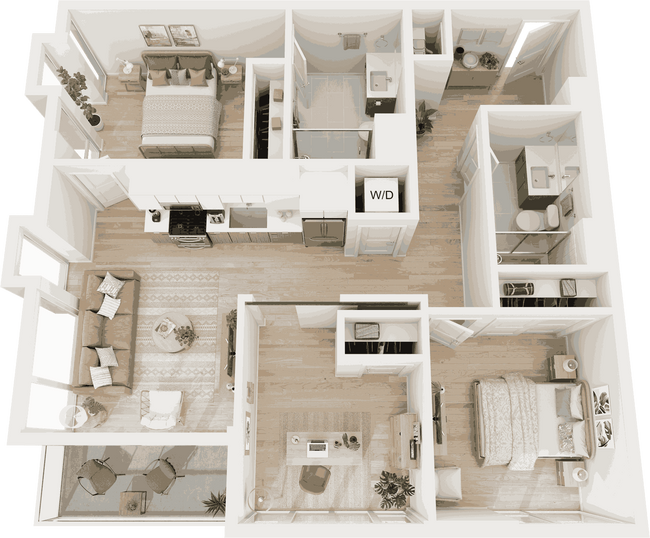 Floorplan - Willow Santa Monica