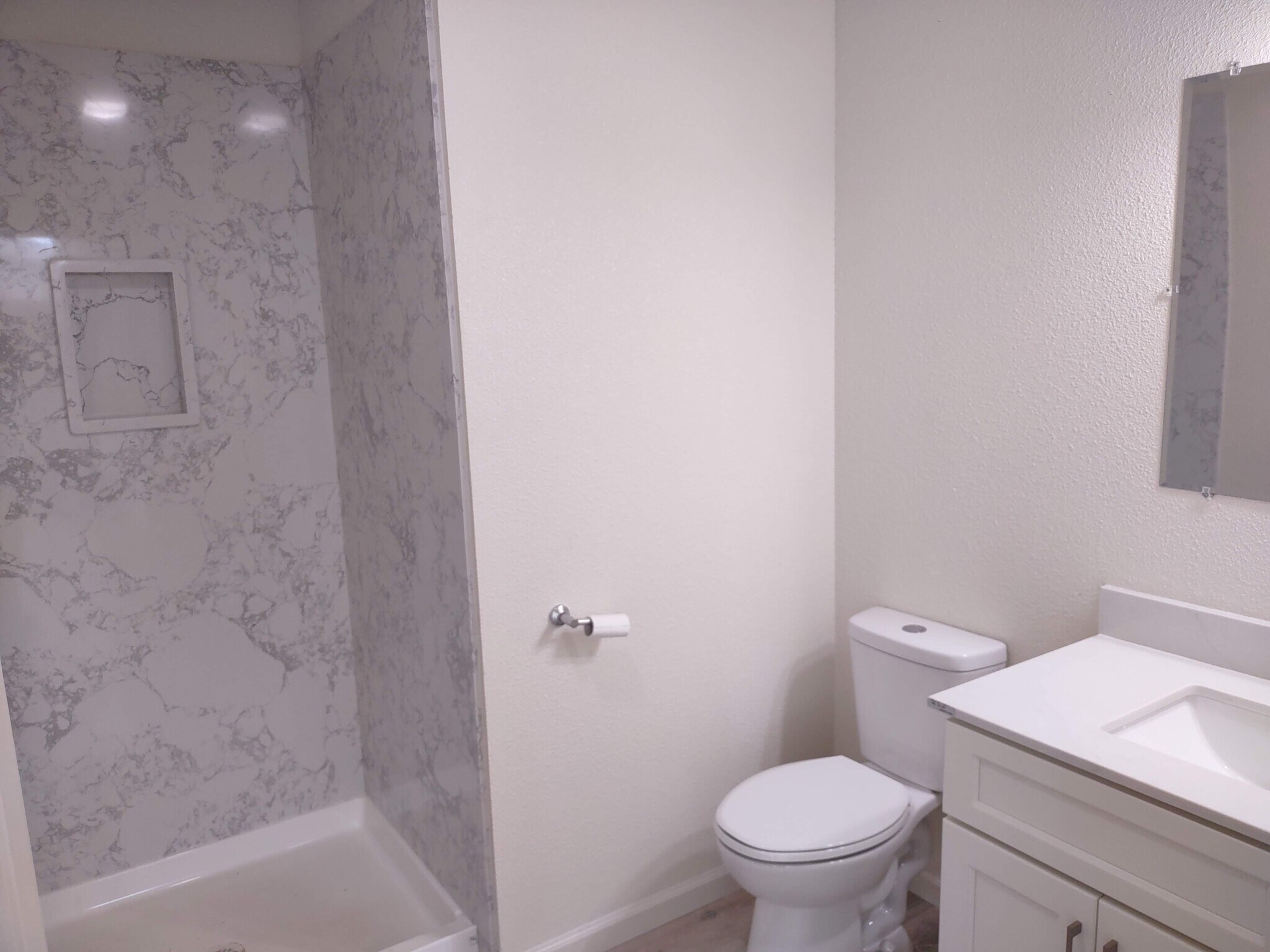 Bathroom with shower - 401 Green St