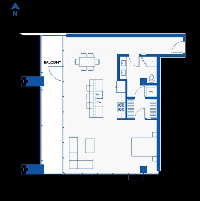 UNIT #309 - The Elysian Apartments