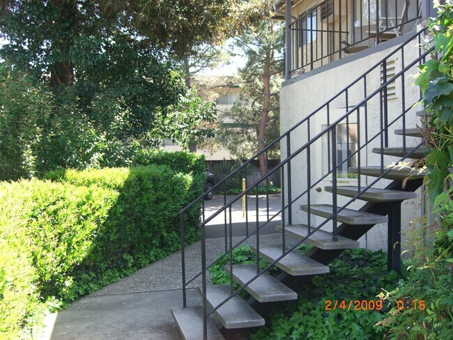 stairs to unit for rent - 3788 Bertini Ct