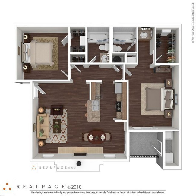 Floorplan - Turtle Creek Apartment Homes