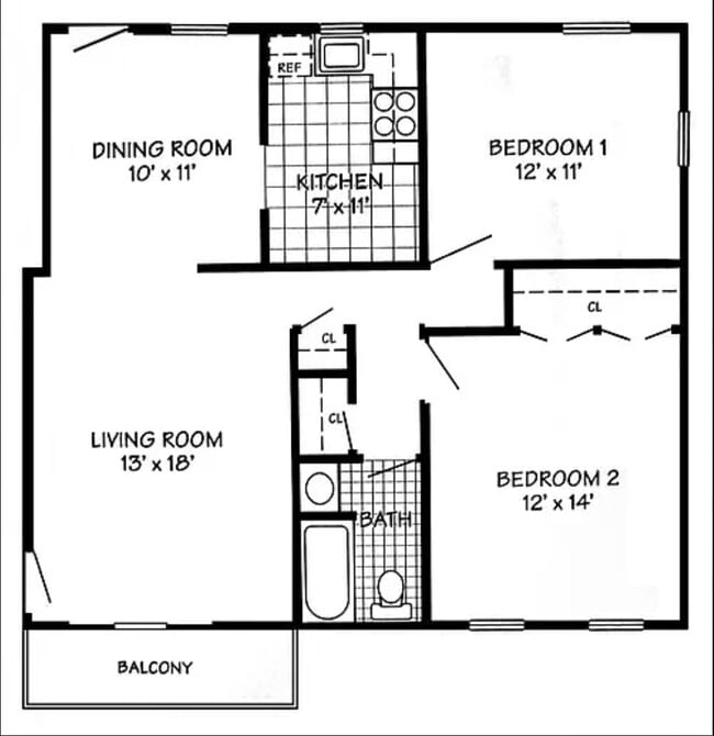 Twinbrook 2 Bed - Twinbrook Village