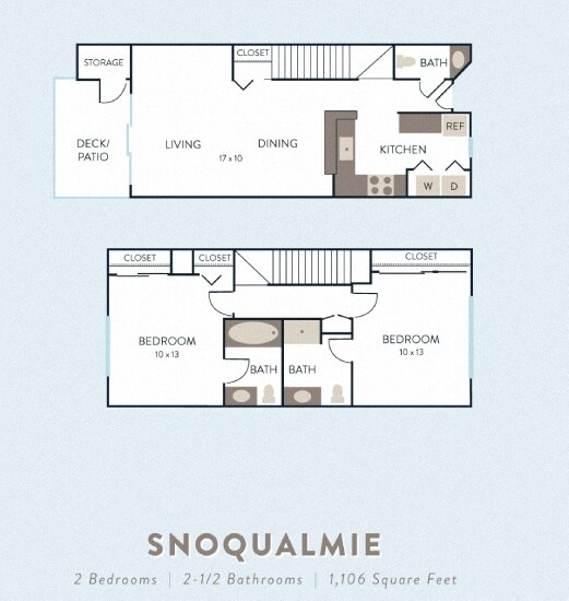 Floorplan - Hidden River Townhomes