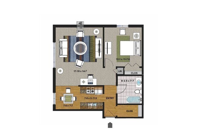 Floorplan - Minnehaha Apartments | 3628