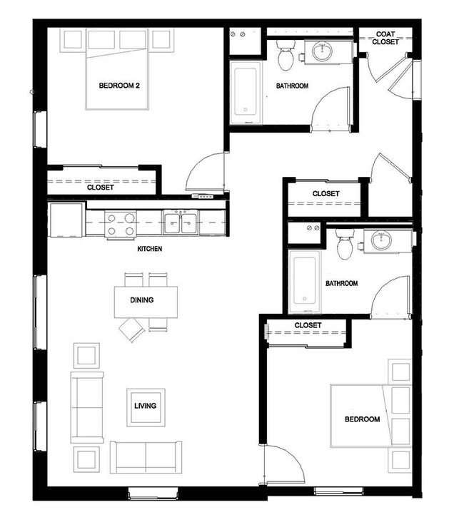 Floorplan - Grand and Linden Family Apts