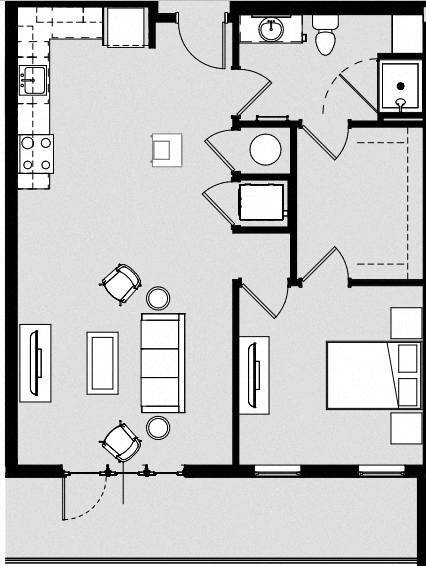 Floorplan - Harbor Side at Conwood Flats