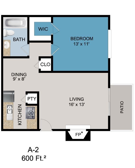 Floorplan - Marina Del Rey