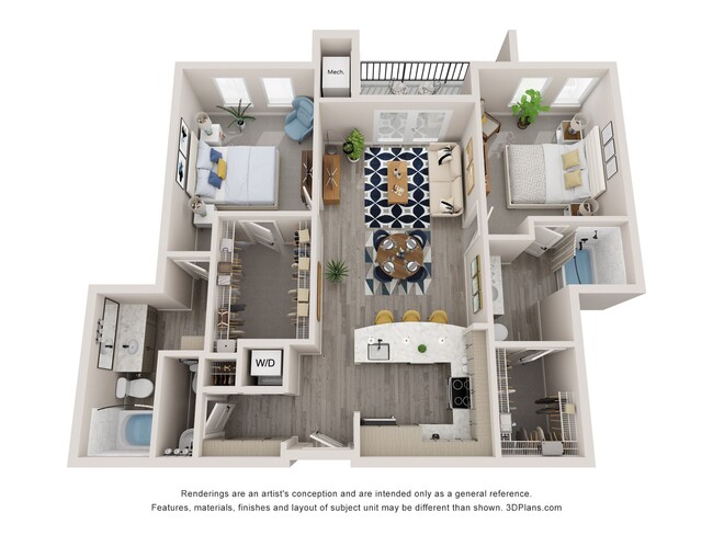 Floorplan - The Pinnacle on 31st Street