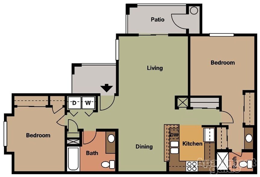 Interior Photo - Villa Lucia Apartments - A Quiet Community...