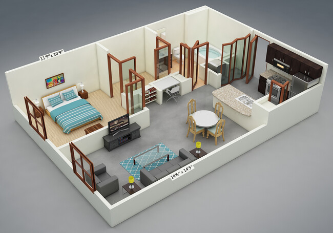 Floorplan - La Frontera Square