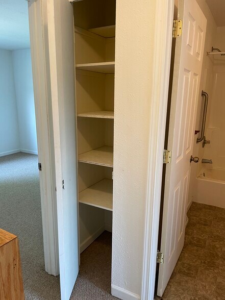 Linen closet - 203 E. Main St.