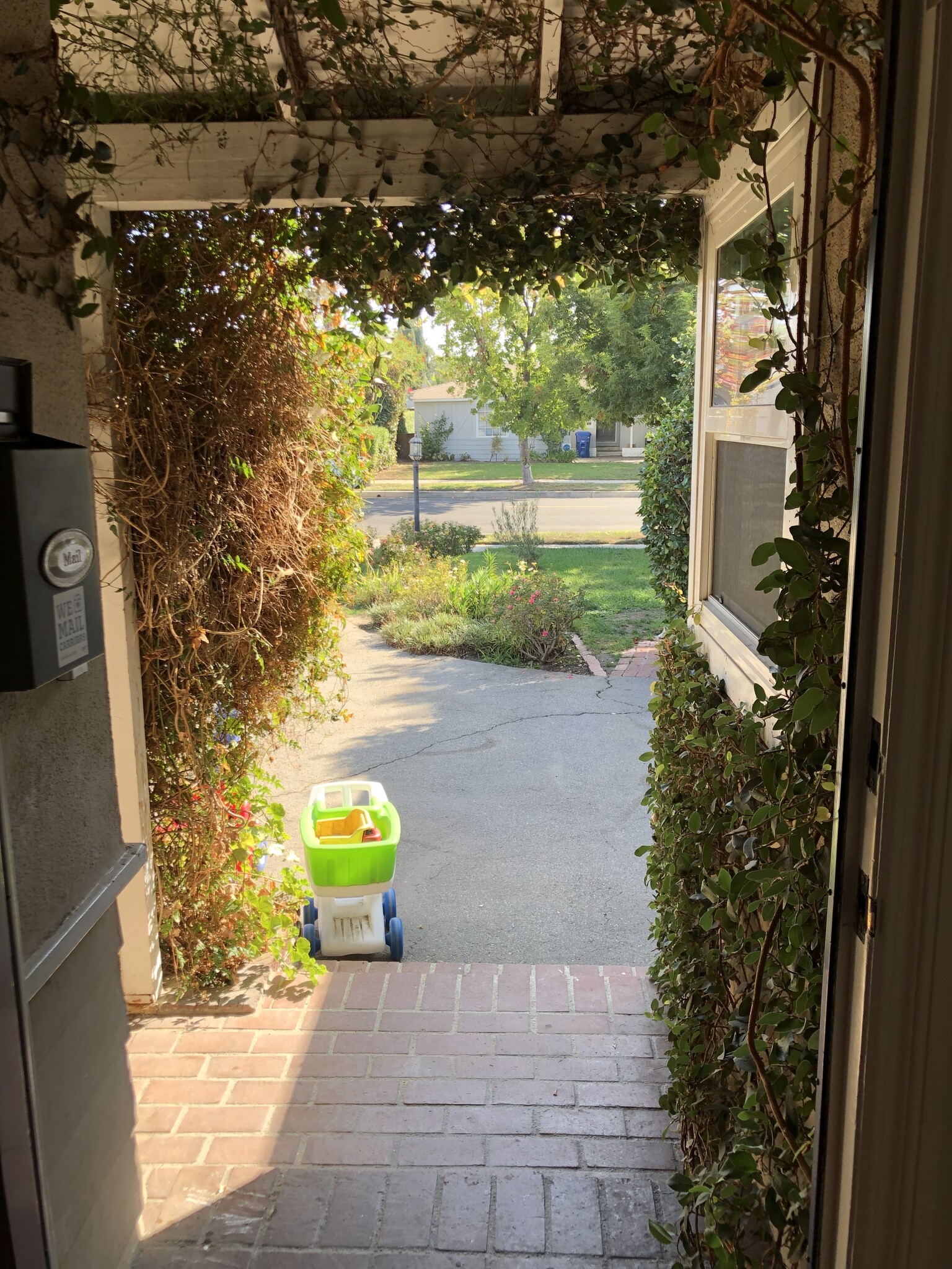 View from Front Door - 5507 Noble Ave