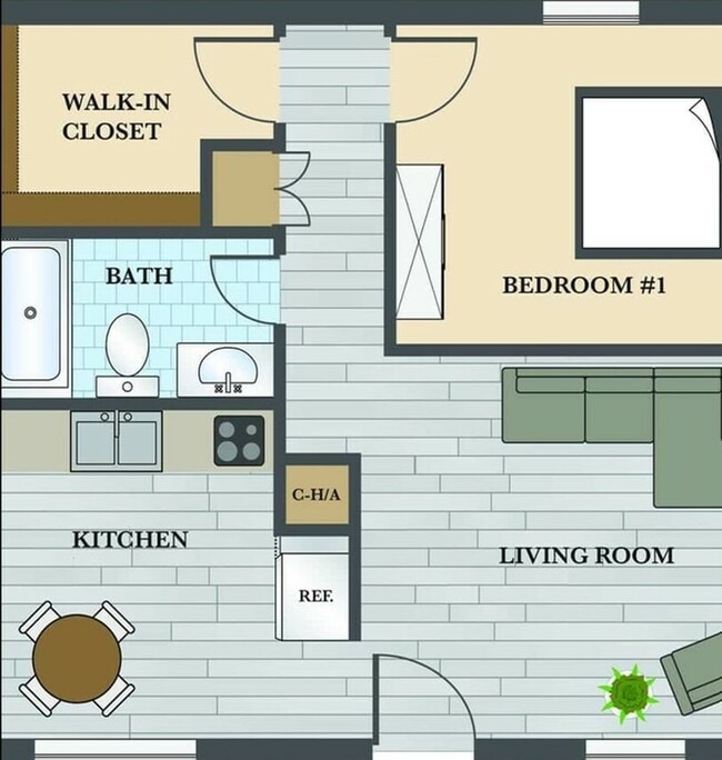 A1 Floorplan - Hyde Grove