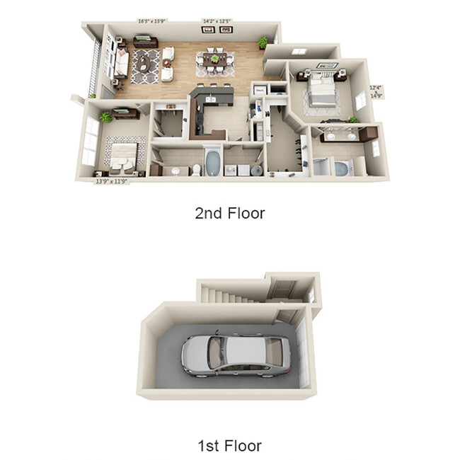 Floorplan - The Estates at Ballantyne