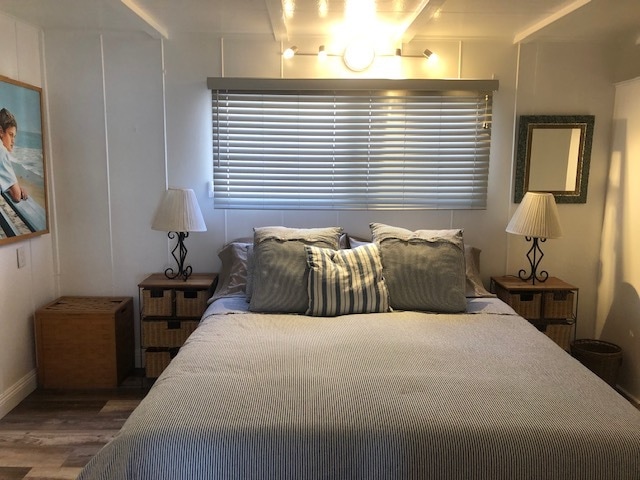 this is a lower level bedroom just to show what it looks like - 25410 Malibu Rd