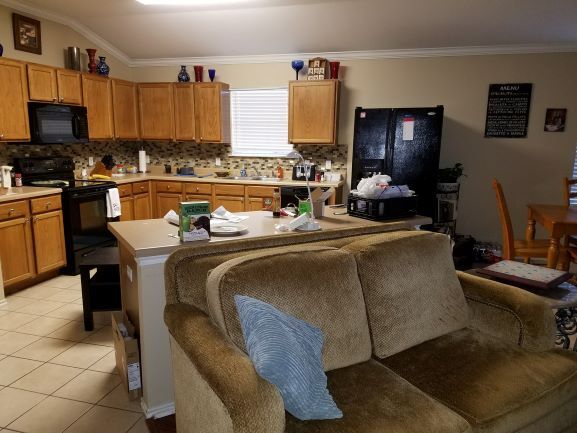 Kitchen w Lighted Backsplash - 130 Easy St