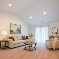 2nd floor unit living space - Pinewoods Circle