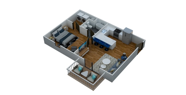 Floorplan - Arlington Square West Apartments
