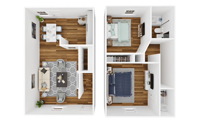 Floorplan - Hideaway at Kingspark