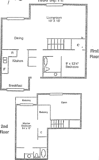 2BR/2BA - Pine Tree Apartments