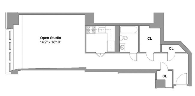 1BR/1BA - 88 Lexington Avenue