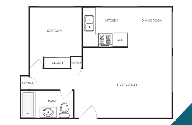 Floorplan - Brix on Belleview Apartments