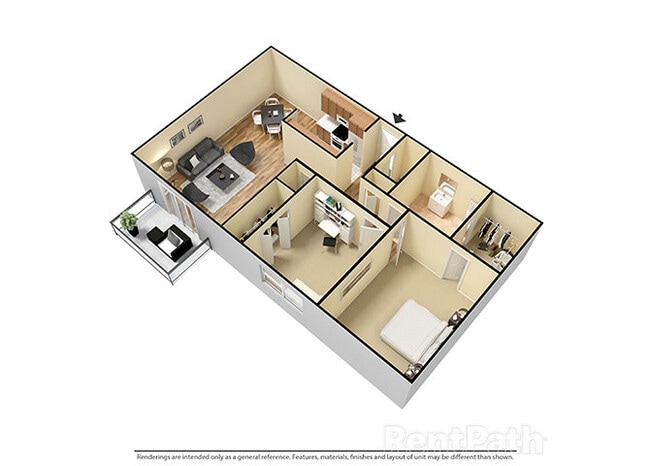 Floorplan - Candlewyck Apartments