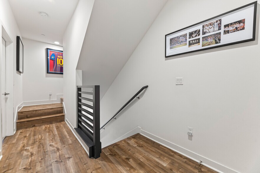 Third floor hallway - 215 Elm Ave