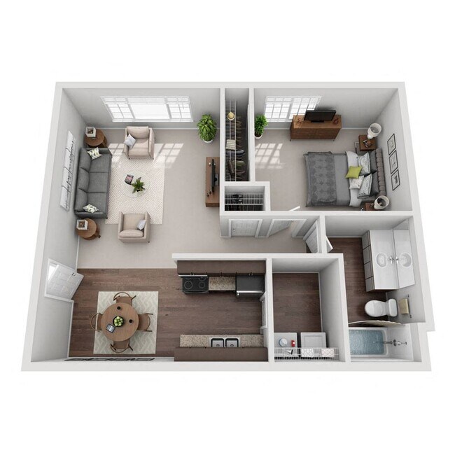 Floorplan - Beacon Lake Apartments